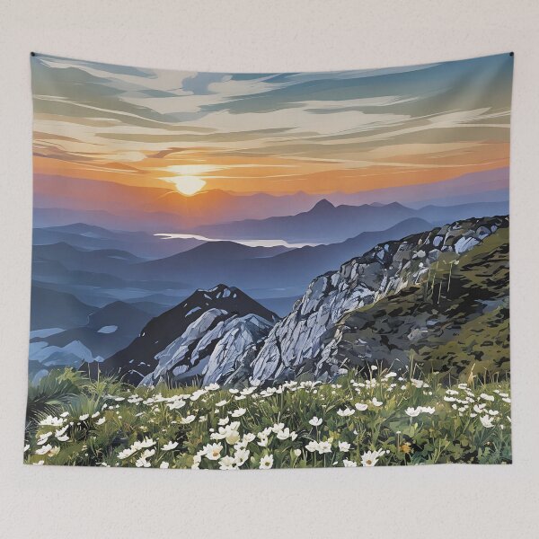Item preview, Wild Daisies in the Mountains designed and sold by tomorrowsart.