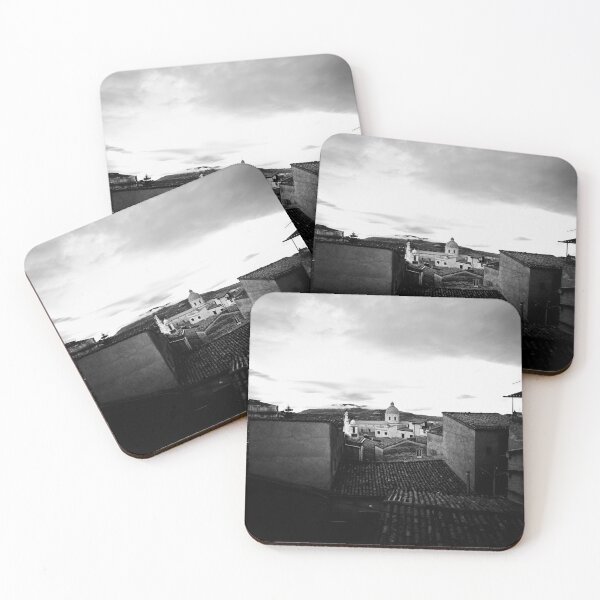 Item preview, A Misty Mountain Morning in Black and White designed and sold by GillianTapping.