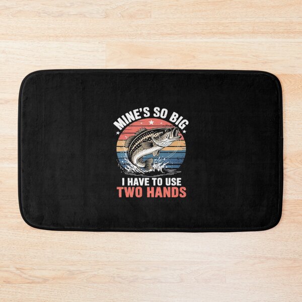 Item preview, Fishing-Mines Big Use Two Hands Bass Fish Dad  designed and sold by CombatTask.