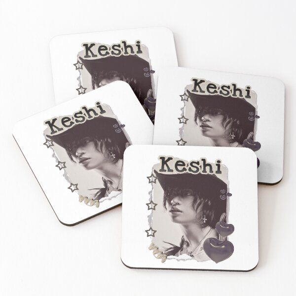 Item preview, Keshii R&B Artist with Emotional Lyrics American singer-songwriter R&B music indie pop Scrapbook Collage Cozy Y2K Vintage Design designed and sold by HELL0WBELLO.