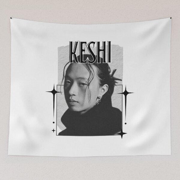 Item preview, Keshii R&B Artist with Emotional Lyrics American singer-songwriter R&B music indie pop Scrapbook Collage Cozy Y2K Vintage Design designed and sold by HELL0WBELLO.