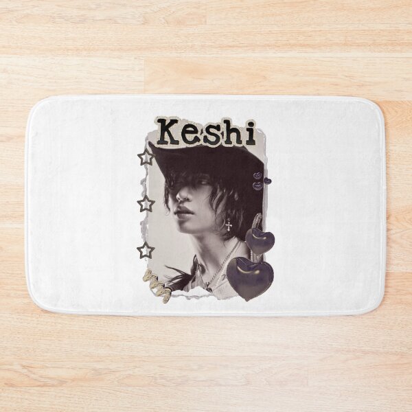 Item preview, Keshii R&B Artist with Emotional Lyrics American singer-songwriter R&B music indie pop Scrapbook Collage Cozy Y2K Vintage Design designed and sold by HELL0WBELLO.