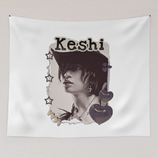 Item preview, Keshii R&B Artist with Emotional Lyrics American singer-songwriter R&B music indie pop Scrapbook Collage Cozy Y2K Vintage Design designed and sold by HELL0WBELLO.