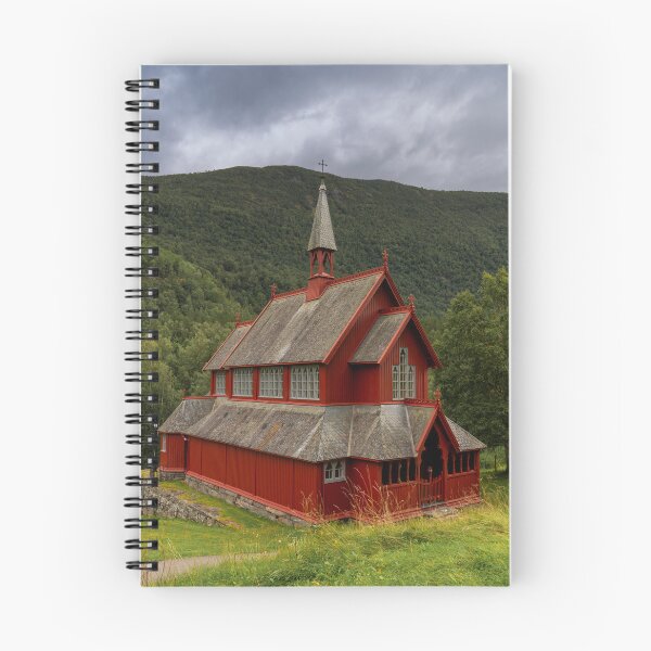 Item preview, The New Borgund Church designed and sold by DiFigianoPhoto.