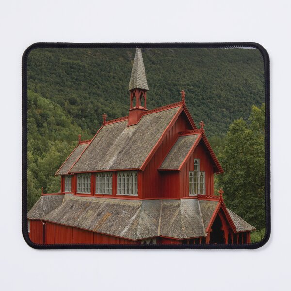 Item preview, The New Borgund Church designed and sold by DiFigianoPhoto.