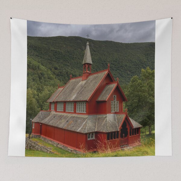Item preview, The New Borgund Church designed and sold by DiFigianoPhoto.