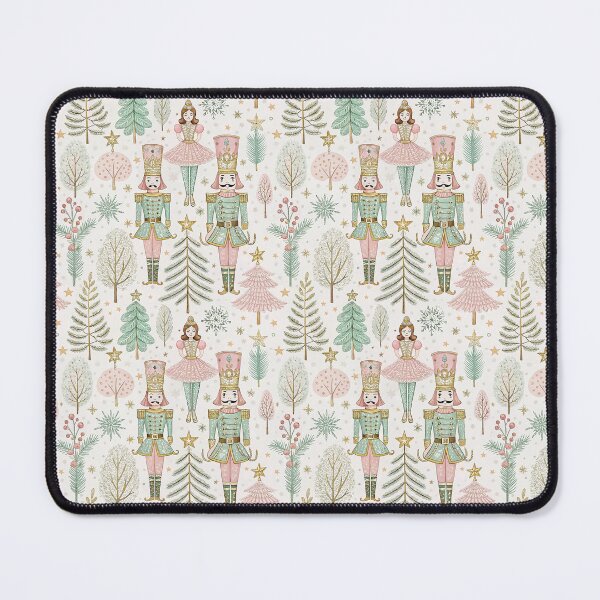 Item preview, Elegant pastel design with nutcracker soldiers designed and sold by Merrylands Artshop.
