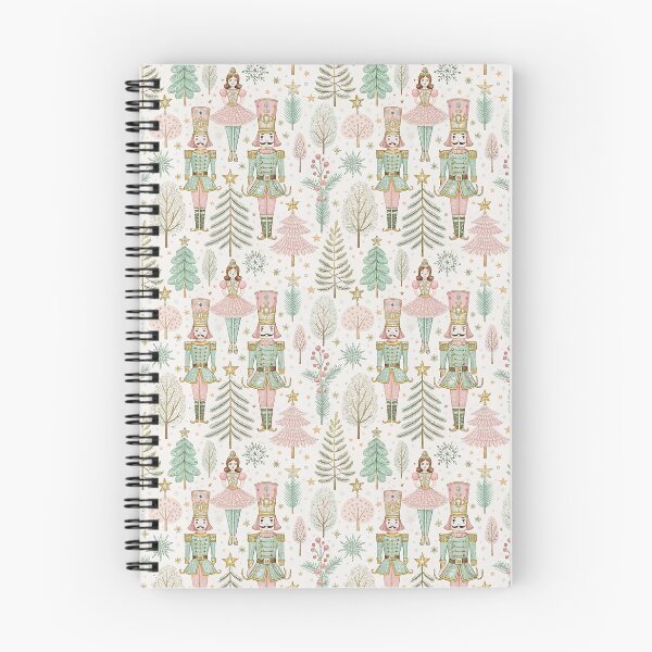 Item preview, Elegant pastel design with nutcracker soldiers designed and sold by Merrylands Artshop.