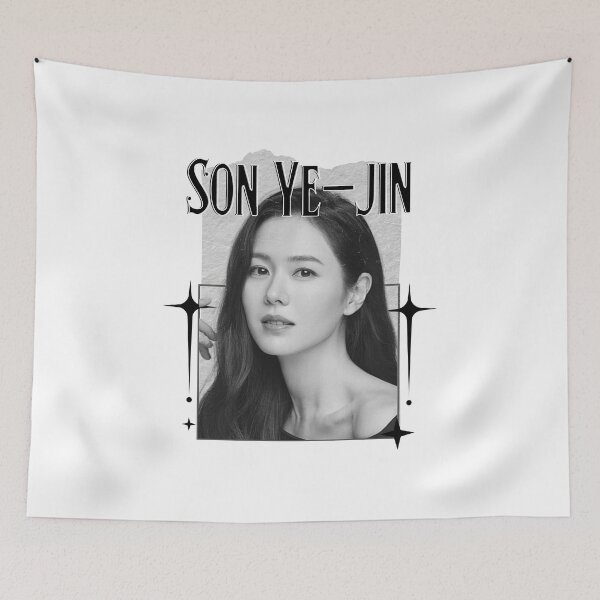 Item preview, Son Ye-jin (손예진) Korean actress South Korean celebrity K-drama star Korean film Scrapbook Collage Cozy Y2K Vintage Design designed and sold by HELL0WBELLO.