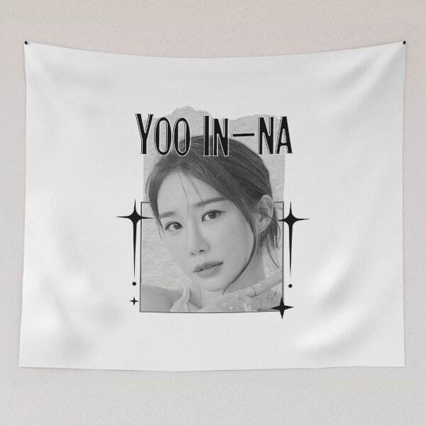 Item preview, Yoo In-na (유인나) Korean actress South Korean celebrity K-drama star Korean film Scrapbook Collage Cozy Y2K Vintage Design designed and sold by HELL0WBELLO.