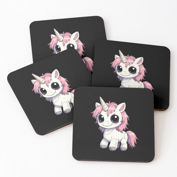Item preview, Creepy Cute Horror Unicorn Plush designed and sold by Sonic Nova Studios.