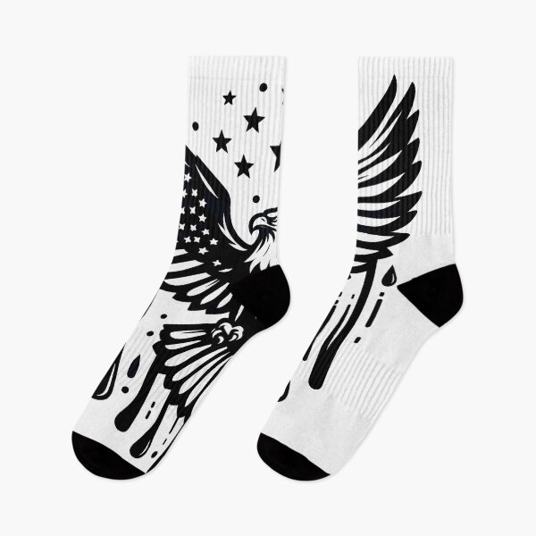 Item preview, American Eagle Freedom Stars Dripping Patriotic Art designed and sold by DrawDrip.
