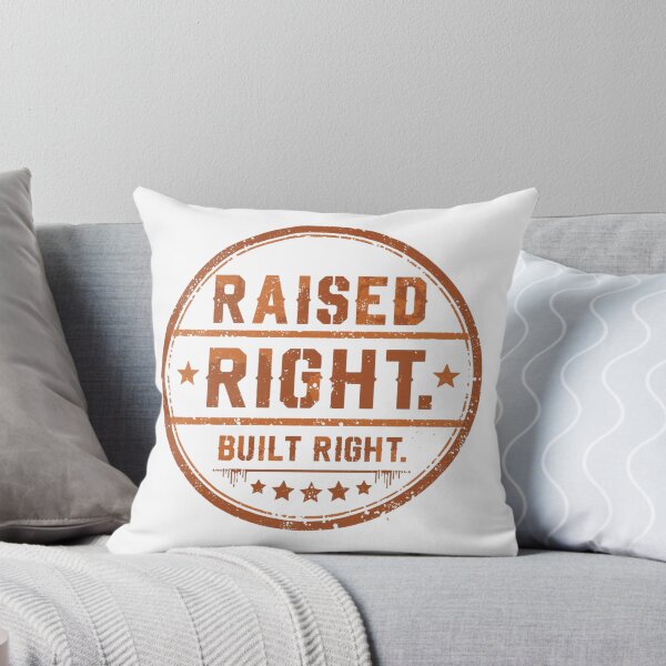 Item preview, Raised Right,, Built right designed and sold by RisingWolfStudio.