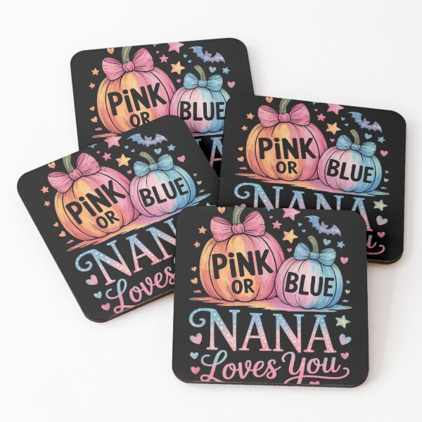 Item preview, Pink or Blue Nana Loves You Gender Reveal Halloween  designed and sold by KotexTemu.