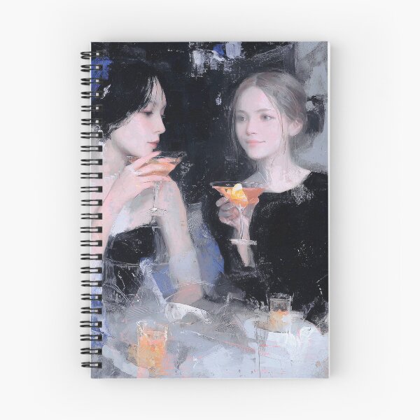 Item preview, Two Women Sharing a Cocktail Moment designed and sold by lautir.