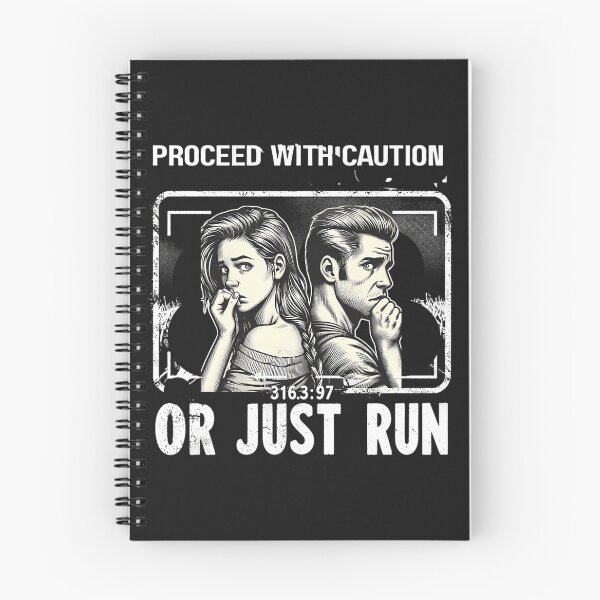 Item preview, Proceed With Caution Or Just Run designed and sold by AhliyWidener.