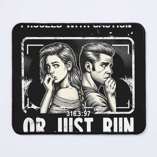 Item preview, Proceed With Caution Or Just Run designed and sold by AhliyWidener.