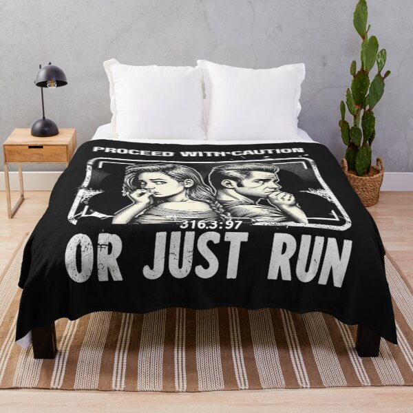 Item preview, Proceed With Caution Or Just Run designed and sold by AhliyWidener.