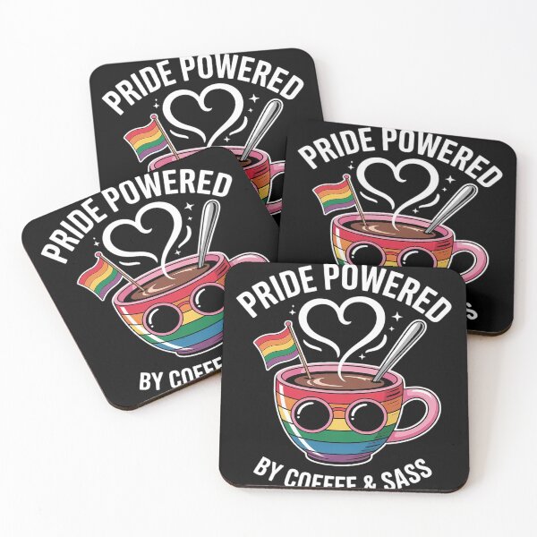 Item preview, LGBT Pride Month Coffee Sass LGBTQIA  designed and sold by InspiredFoul.