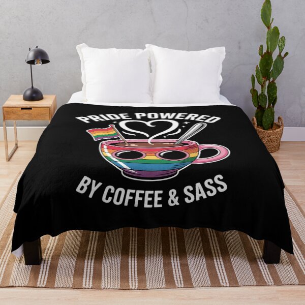 Item preview, LGBT Pride Month Coffee Sass LGBTQIA  designed and sold by InspiredFoul.
