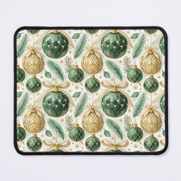 Item preview, Luxurious Christmas design with gold ornaments designed and sold by Merrylands Artshop.
