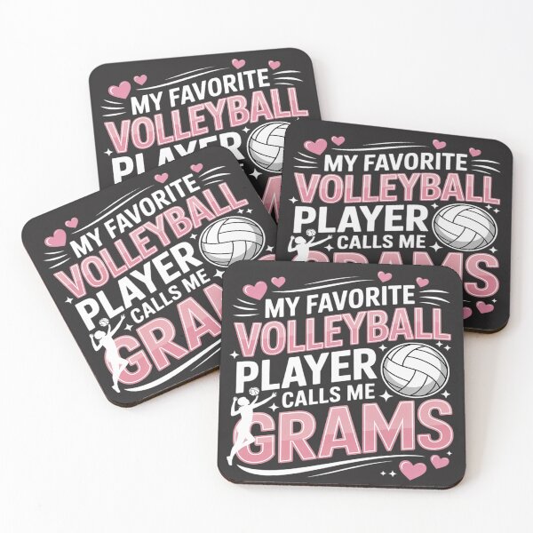 Item preview, My Favorite Volleyball Player Grams Volleyball Grams designed and sold by trinfhri.