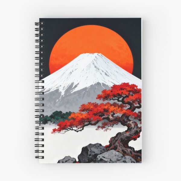 Item preview, Crimson Dawn Over Mount Fuji: The Eternal Harmony designed and sold by MHD.
