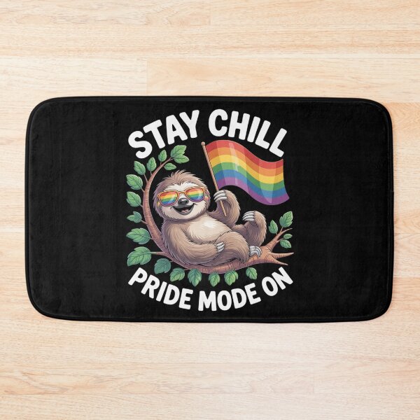 Item preview, LGBT Pride Month LGBTQIA+ Sloth  designed and sold by InspiredFoul.