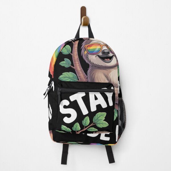 Item preview, LGBT Pride Month LGBTQIA+ Sloth  designed and sold by InspiredFoul.