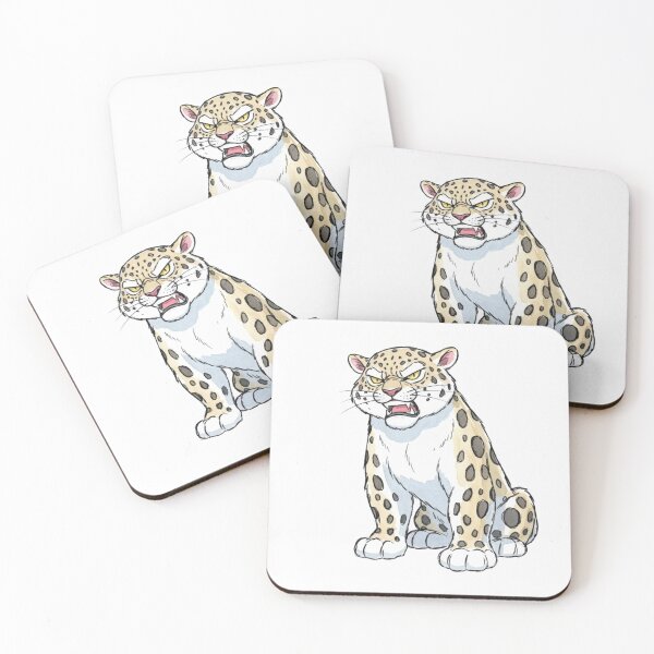 Item preview, Angry Snow Leopard  designed and sold by Gabriela McDaniel.