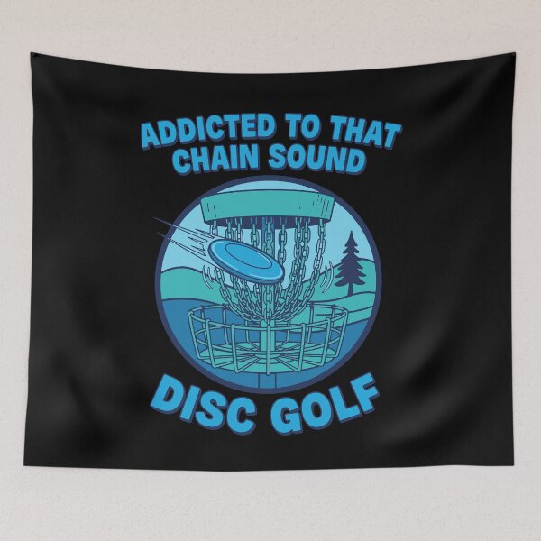 Item preview, Addicted To That Chain Sound Disc Golf Disc Golfer designed and sold by LuminOrb.