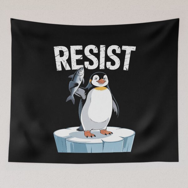 Item preview, Resist Penguin Activism 17  designed and sold by MythWoot.