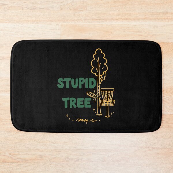 Item preview, Stupid Tree Funny Disc Golfer Frisbee Golf designed and sold by LuminOrb.