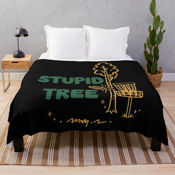 Item preview, Stupid Tree Funny Disc Golfer Frisbee Golf designed and sold by LuminOrb.