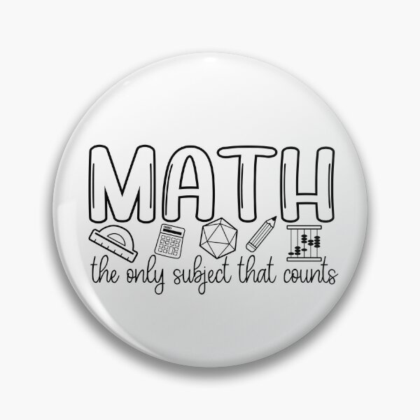 Item preview, math the only subject that counts designed and sold by IndigoPalm.