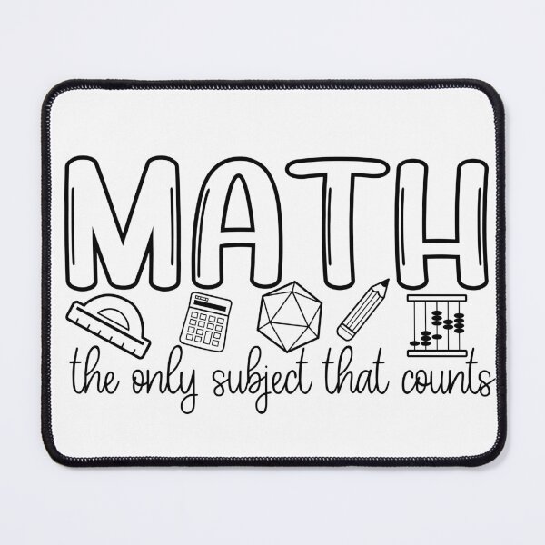 Item preview, math the only subject that counts designed and sold by IndigoPalm.