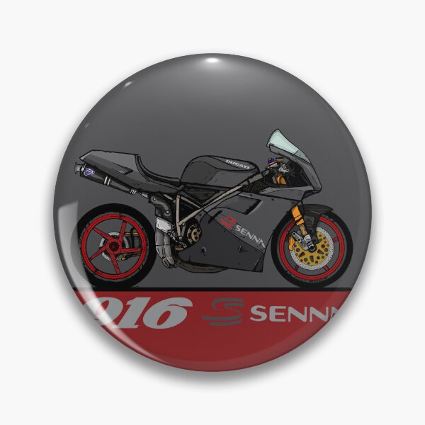 Item preview, Ducati 916 Senna – Classic Italian Superbike Illustration designed and sold by sirchio23.