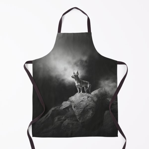 Item preview, A Chihuahua standing bravely on a large boulder, Dogs in Motion designed and sold by CDC40.