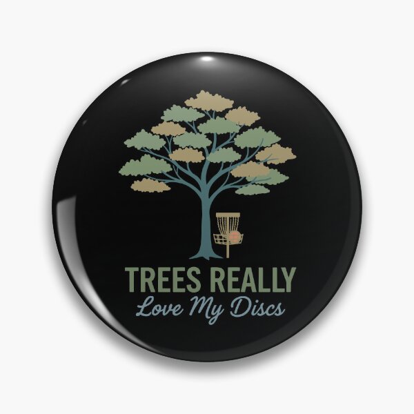 Item preview, Trees Really Love My Discs Funny Disc Golf designed and sold by LuminOrb.
