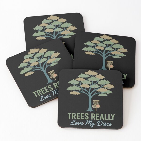 Item preview, Trees Really Love My Discs Funny Disc Golf designed and sold by LuminOrb.