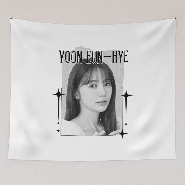 Item preview, Yoon Eun-hye (윤은혜) Korean actress South Korean celebrity K-drama star Korean film Scrapbook Collage Cozy Y2K Vintage Design designed and sold by HELL0WBELLO.