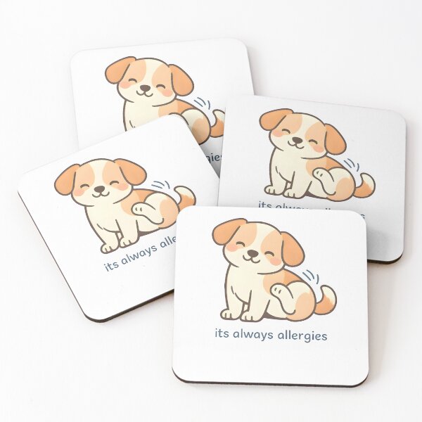 Item preview, It’s Always Allergies – Veterinary Dermatology Dog Design designed and sold by Bettybee00.
