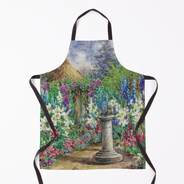 Item preview, Garden Sundial Lilies and Delphiniums designed and sold by tomorrowsart.