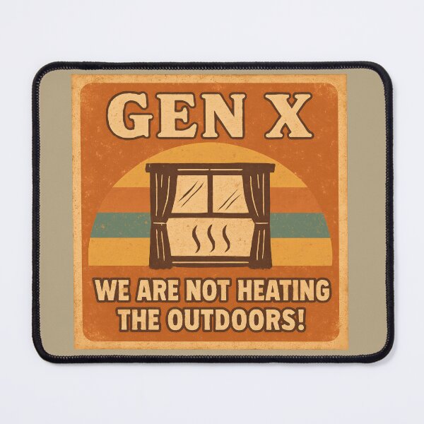 Item preview, Gen X - Don't touch the thermostat designed and sold by Dan Farsaci.