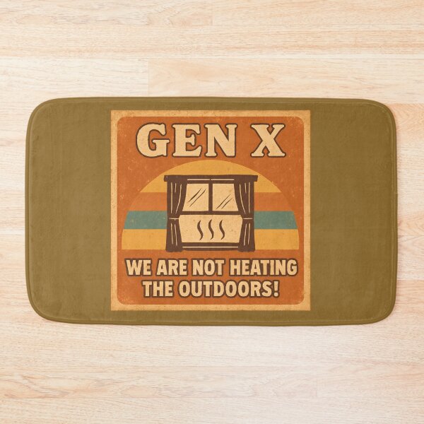 Item preview, Gen X - Don't touch the thermostat designed and sold by Dan Farsaci.
