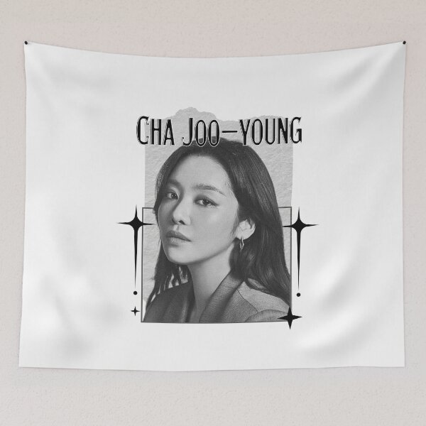 Item preview, Cha Joo-young (차주영) Korean actress South Korean celebrity K-drama star Korean film Scrapbook Collage Cozy Y2K Vintage Design designed and sold by HELL0WBELLO.