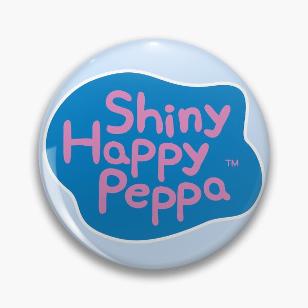 Item preview, Shiny Happy Peppa – Pop Culture Pig Parody designed and sold by Tattee.