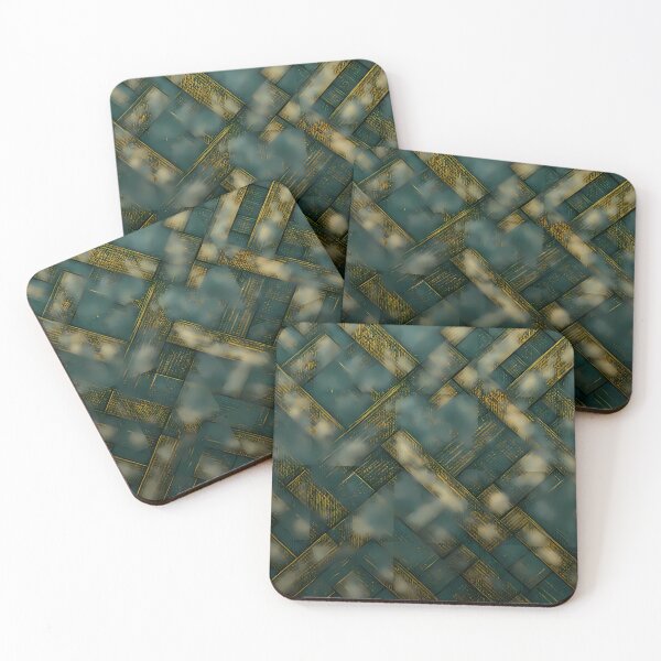 Item preview, Green Vibrant Textures Stripes Bold Colorful Patterns Lines designed and sold by ART ATTACK ZONE.