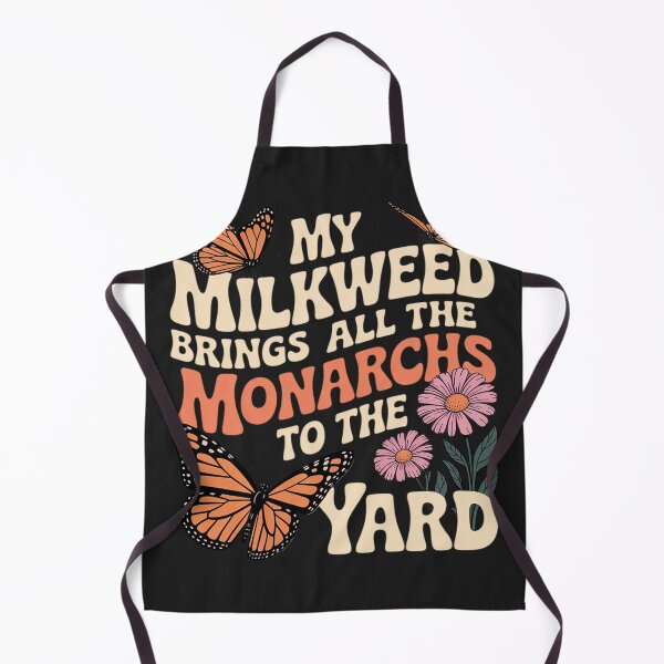 Item preview, My Milkweed Brings All The Monarchs to The Yard Butterfly designed and sold by trinfhri.