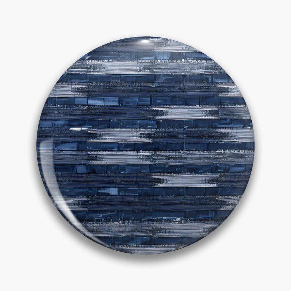 Item preview, Blue Vibrant Textures Stripes Bold Colorful Patterns Lines designed and sold by ART ATTACK ZONE.